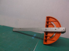 Orange Hold Down Miter Gauge 3/4 x 3/16 x 12