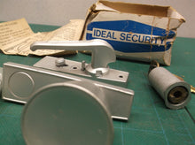 Vintage Storm / Screen Door - Knob Latch Silver Ideal Security Hardware