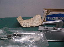 Vintage Storm / Screen Door - Knob Latch Silver Ideal Security Hardware