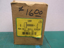 HWH Hex Washer Head Unsloted Zinc Point Self Drilling Screws #8-3/4" 500pcs