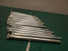 MF 7/16"-14 x 6" Zinc Plated Grade 5 Steel Coarse Thread Hex Bolts 17PK