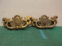 Vintage Drawer Pulls Dresser Hardware Replacement Drawer Pulls 2pc marked cp2539
