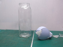 150cl Hex Shaped Glass pitcher with screw on lid