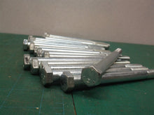 (17)7/16-14 x 5" Hex Bolt Zinc Plated Grade 5 Cap Screw Coarse Partial Thread MF