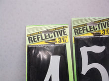 4-5-6-7-8 Hy-Ko CA-25 3-1/2 in. Reflective White Aluminum Nail-On Number