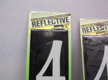 (5) #4 Hy-Ko CA-25 3-1/2 in. Reflective White Aluminum Nail-On Number
