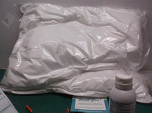 2 100% Cotton Hotel Down Alternative Made in USA Pillows Silver Standard
