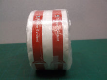 TamperSafe 1" x 8" Customizable Flat Lid Tamper-Evident Drink Label 2 ROLLS