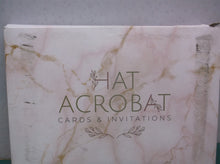24 Pre-Scored A5 Sympathy Cards w Envelopes Hat Acrobat Condolence Cards
