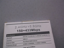 Dual Band USB WiFi Adapter Wireless Network External Antenna