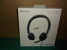 Microsoft Modern USB-A Headset - Wired, On-Ear Stereo Headphones with Microphone