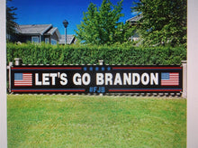 Let's Go Brandon Banner FJB Backdrop Banner 1.6 x 9.8 FT Large