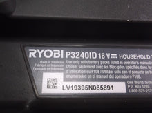 Ryobi P3240 18v Household Vacuum Tool Only Wet Dry LV19395N085891