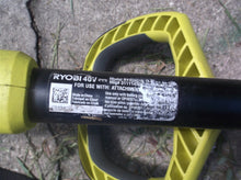 RY40001B POWER HEAD W RY40022 STRAIT SHAFT WEED EATER HEAD 40V