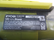 RYOBI P21081VNM ONE+ 280 CFM 18-Volt Cordless Leaf Blower (Tool Only) 256d0??447