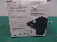 Oatley Design line 4x4 In Sq Shower Drain "Black" missing 2" adapter