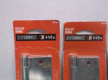 lot of 5 3-1/2 in. zinc plated utility hinge