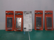 lot of 5 3-1/2 in. zinc plated utility hinge