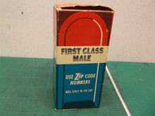 Vintage Avon First Class Male 1970's Post Office Mail Box Empty After Shave