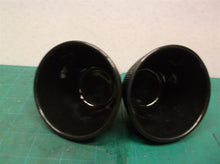 2 Cast Iron Tea Cup Teacup/Black Hobnail