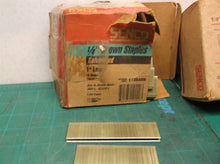 lot of l13babn half box 1/4" crown 1" leg and l08bab 1/4" crown 1/2" leg staples