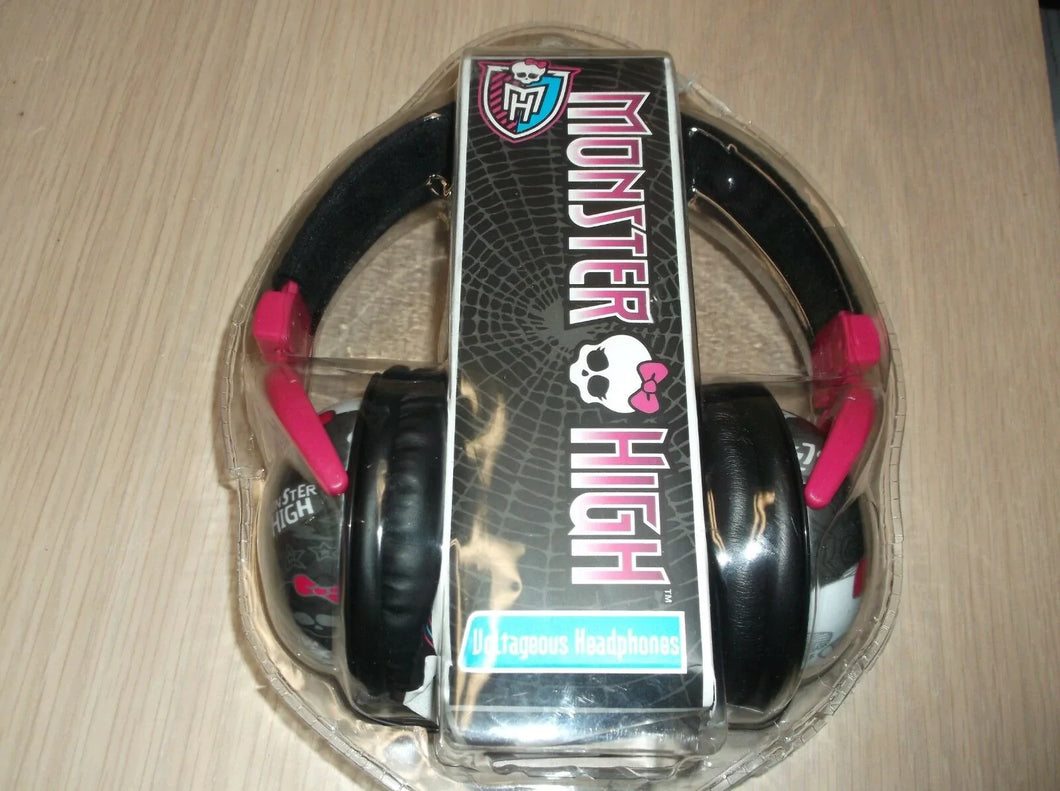 Monster High Headphones Black Monster High Voltageous Head Phones