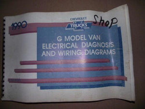 1990 Chevy G Model Van Electrical Diagnosis and Wiring Diagrams Manual