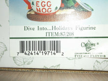 87/208 Charming Tails Figurine " Dive Into ...Holidays"
