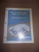 1991 All Wheel Drive (AWD) "AS" Body Student Reference Book