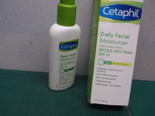 Cetaphil Daily Facial Moisturizer Sunscreen Frag Free Broad Spectrum SPF 15 4oz