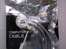 HDMI to DVI Cable 3 Feet Bi-Dir Nylon Braid 1080P Full DVI-D Male to HDMI Male