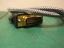 HDMI to DVI Cable 3 Feet Bi-Dir Nylon Braid 1080P Full DVI-D Male to HDMI Male