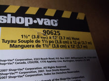 Shop-Vac 9062500 1.5-Inch by 12-Foot Contractor Hose