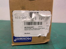Kwikset 97300-939 Pismo Privacy Square Modern Door Knob, Matte Black
