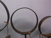 Set of 3 creative co-op metal rings