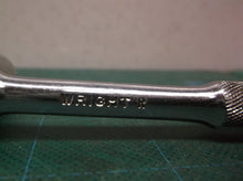 Wright USA 1/4" Drive Ratchet Socket Wrench 2400 Round Head Knurling Made Tool .