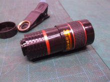 HD Cell Phone Camera Lens 12x Optical Zoom Telephoto Lens Clip-On Smartphone