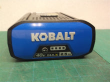 Kobalt 40V Max Lithium-ion Battery 2.5 Ah KB 2540C-06