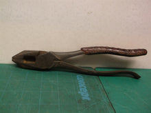 Vintage M Klein & Sons a9206/1 Red Handle 9 1/2" missing one grip