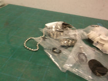 assorted parts from a Hunter 51309 Ridgefield 44-in Ceiling Fan