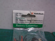 RadioShack Heavy-Duty 9V Snap Connectors (5-Pack)