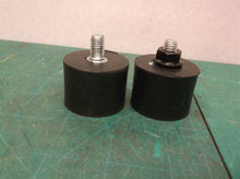 5140175-24 Lot of 2 RUBBER Feet missing 1 nut from a Dewalt DXGNR8000 Generator