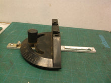 Small miter gauge with 1/2" wide rail