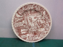 Vintage Commemorative Plate - Vernon Kilns - Memphis, Tennessee Red