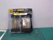 DEWALT 23-Piece Assorted Titanium Nitride Coated Hss Twist Drill Bit Set