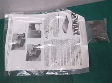 Dw7351 Accessory Folding Tables; Set-Up manual And base Hardware