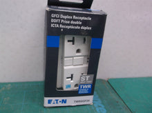 Eaton White 20 Amp GFCI Residential Outlet - TWRSGF20