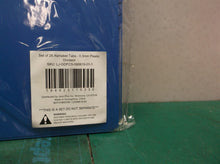 set of 26 blue alphabet tabs notebook dividers