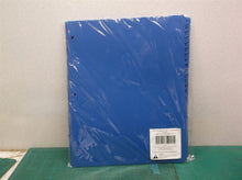 set of 26 blue alphabet tabs notebook dividers