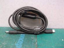ANKER 6ft USB-C to DC Cable A2660 Nylon Braided Woven Cord Power Supply 4mm Gray